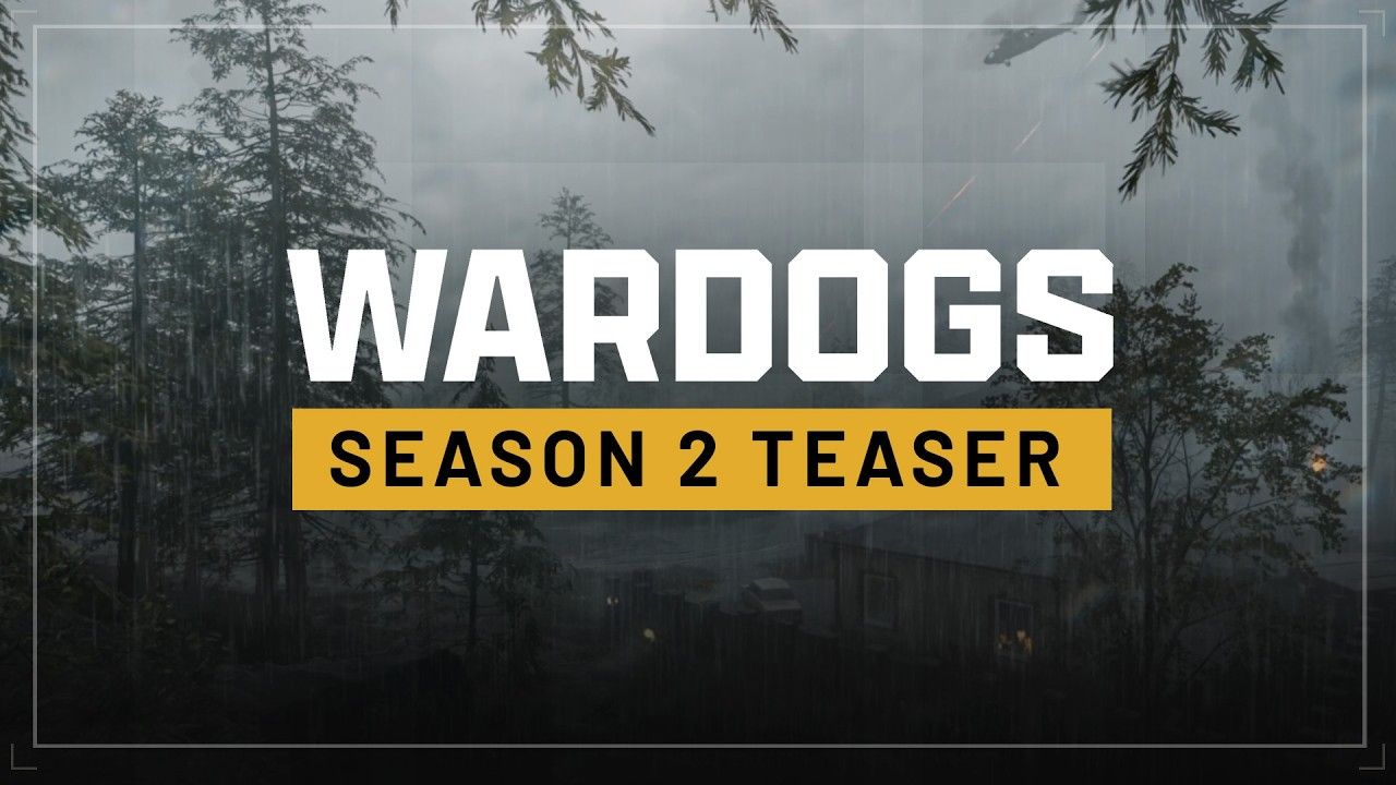 Frame from the WARDOGS Season 02 teaser video, posted on Steam alongside the confirmed 15 October launch date